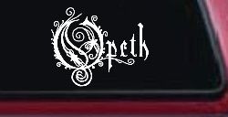 Opeth Band Car or Truck Window Decal Sticker