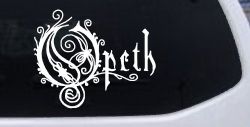 Opeth Band Car or Truck Window Decal Sticker