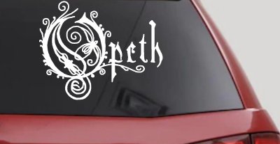 Opeth Band Vinyl Decal Sticker for Car Truck Window Decor