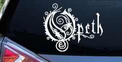 Opeth Band Car or Truck Window Decal Sticker