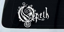 Opeth Band Car or Truck Window Decal Sticker