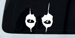 Cooper Eyes Car or Truck Window Decal Sticker