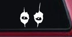 Cooper Eyes Car or Truck Window Decal Sticker