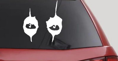 Cooper Eyes Car Truck Window Decal Vinyl Sticker Auto Accessory