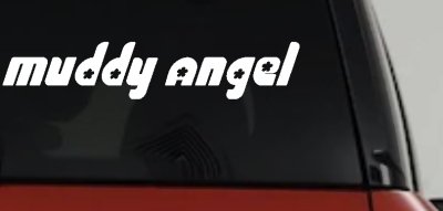 Muddy Angel Off Road Decal for Car Truck Window Vinyl Sticker