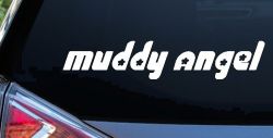 Muddy Angel Off Road Car or Truck Window Decal Sticker