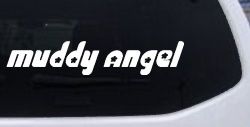 Muddy Angel Off Road Car or Truck Window Decal Sticker