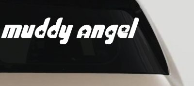 Muddy Angel Off Road Decal for Car Truck Window Vinyl Sticker