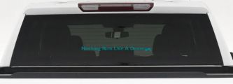 Nothing Runs Like A Deere w Tractor Car or Truck Window Decal Sticker (Turquoise Blue)