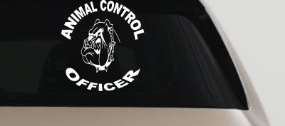 Animal Control Officer Car or Truck Window Vinyl Decal Sticker