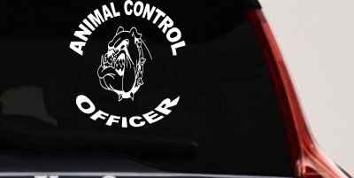 Animal Control Officer Car or Truck Window Vinyl Decal Sticker