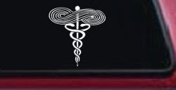 Symbol for Respiratory Therapy Car or Truck Window Decal Sticker