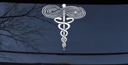 Symbol for Respiratory Therapy Car or Truck Window Decal Sticker