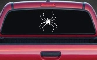 Black Widow Spider Car or Truck Window Decal Sticker