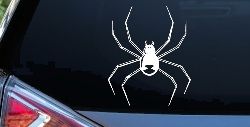 Black Widow Spider Car or Truck Window Decal Sticker