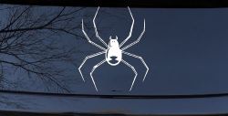 Black Widow Spider Car or Truck Window Decal Sticker