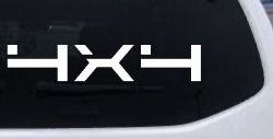 4 x 4 Off Road Car or Truck Window Decal Sticker