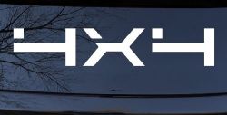 4 x 4 Off Road Car or Truck Window Decal Sticker