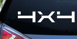 4 x 4 Off Road Car or Truck Window Decal Sticker