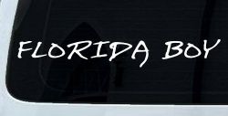 Florida Boy Car or Truck Window Decal Sticker
