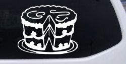 Cake Business Window Lettering Sign Car or Truck Window Decal Sticker