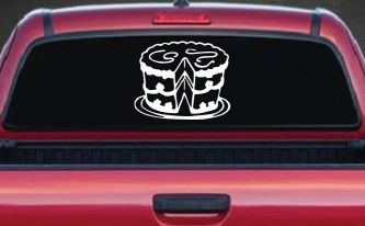 Cake Business Window Lettering Sign Car or Truck Window Decal Sticker
