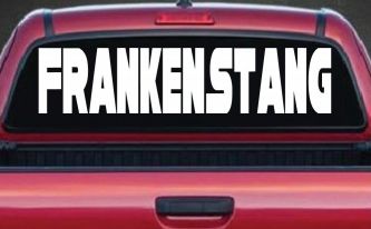 Frankenstang Car or Truck Window Decal Sticker
