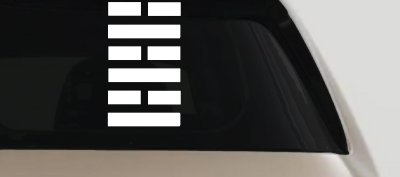 Snake Eyes GI Joe Car or Truck Window Vinyl Decal Sticker