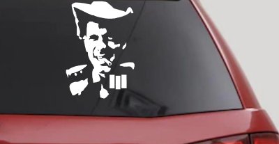 Hank III With Cigarette Car or Truck Window Vinyl Decal Sticker