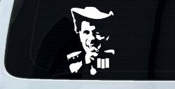 Hank III With Cigarette Car or Truck Window Decal Sticker