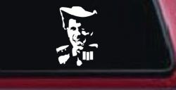 Hank III With Cigarette Car or Truck Window Decal Sticker