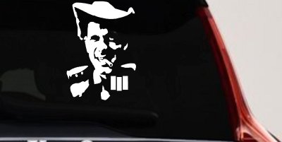 Hank III With Cigarette Car or Truck Window Vinyl Decal Sticker