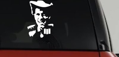 Hank III With Cigarette Car or Truck Window Vinyl Decal Sticker