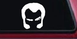 Unknown Hinson Hair And Sideburns Car or Truck Window Decal Sticker