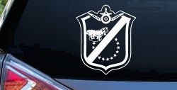 Black Sheep Shield Only Car or Truck Window Decal Sticker