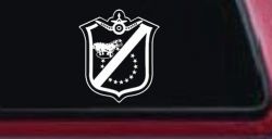 Black Sheep Shield Only Car or Truck Window Decal Sticker