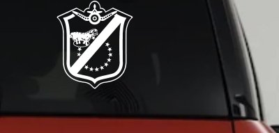 Black Sheep Shield Only Car or Truck Window Vinyl Decal Sticker