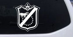 Black Sheep Shield Only Car or Truck Window Decal Sticker