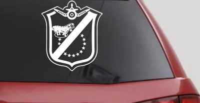 Black Sheep Shield Only Car or Truck Window Vinyl Decal Sticker