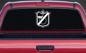 Black Sheep Shield Only Car or Truck Window Decal Sticker