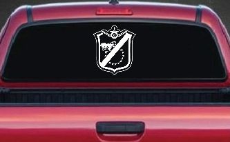 Black Sheep Shield Only Car or Truck Window Decal Sticker