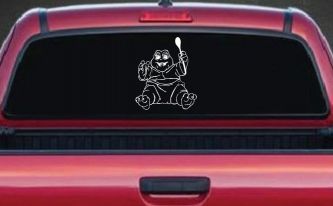 Baby Dinosaur Car or Truck Window Decal Sticker