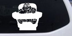 Baby Sinclair Dinosaurs High Chair Car or Truck Window Decal Sticker