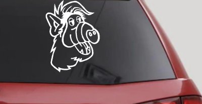 Alf Car or Truck Window Vinyl Decal Sticker