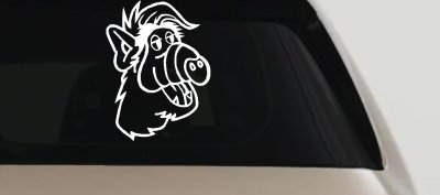 Alf Car or Truck Window Vinyl Decal Sticker