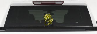 Alf Car or Truck Window Decal Sticker (Yellow)