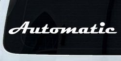 Automatic Car or Truck Window Decal Sticker