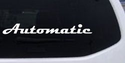 Automatic Car or Truck Window Decal Sticker