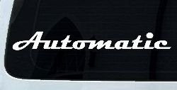 Automatic Car or Truck Window Decal Sticker