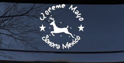 Yoreme Mayo Sonora Mexico Car or Truck Window Decal Sticker